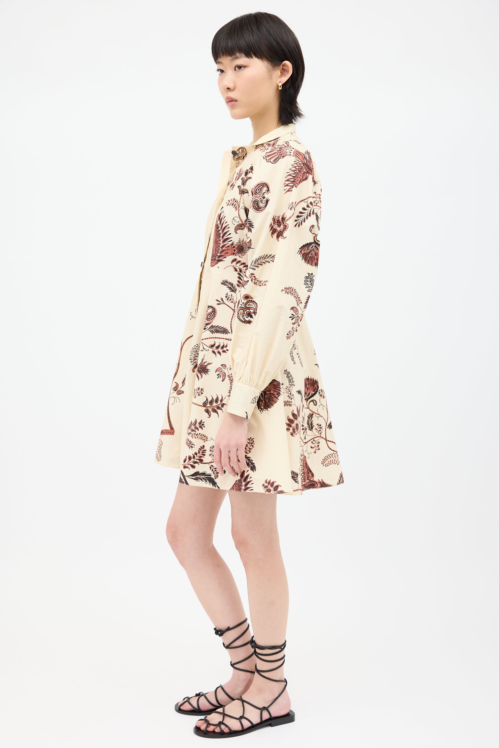 Dior // Paisley A-Line Dress VSP Consignment Dior // Paisley A-Line Dress VSP Consignment