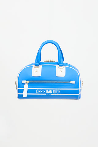 Dior Cruise 2022 Leather Small Vibe Bowling Bag