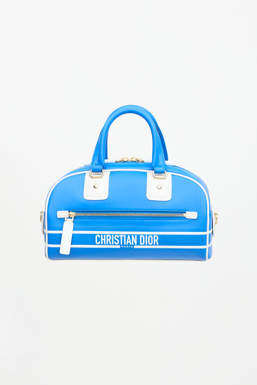Dior Cruise 2022 Leather Small Vibe Bowling Bag