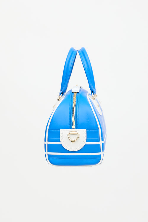 Dior Cruise 2022 Leather Small Vibe Bowling Bag
