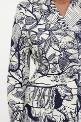 Dior Cruise 2020 Printed Bar Blazer