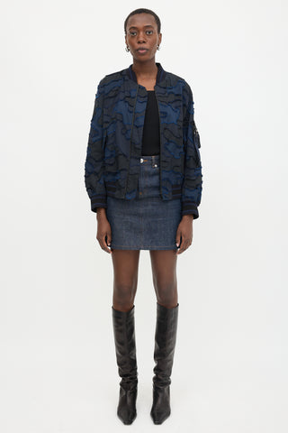 Dior Cruise 2020 Textured Bomber Jacket