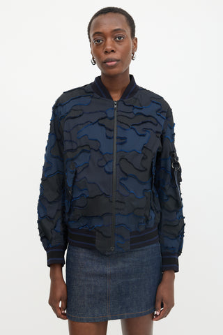 Dior Cruise 2020 Textured Bomber Jacket