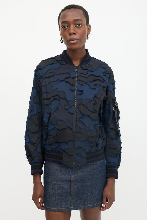 Dior Cruise 2020 Textured Bomber Jacket