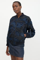 Dior Cruise 2020 Textured Bomber Jacket