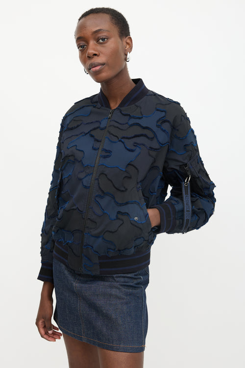 Dior Cruise 2020 Textured Bomber Jacket