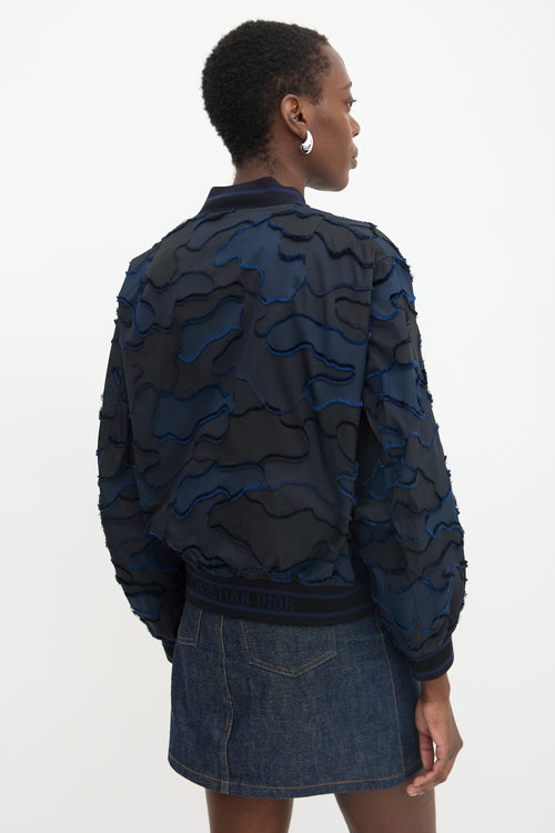 Dior Cruise 2020 Textured Bomber Jacket