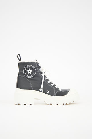 Dior D-Rise Lace Up Boot