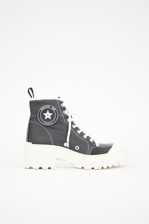 Dior D-Rise Lace Up Boot