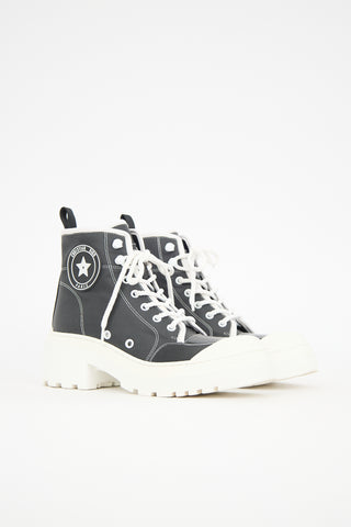 Dior D-Rise Lace Up Boot