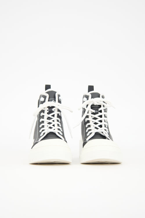 Dior D-Rise Lace Up Boot