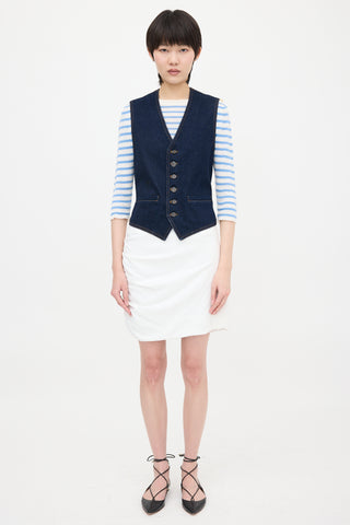 Dior Denim & Chambray Vest