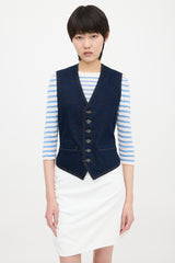 Dior Denim & Chambray Vest