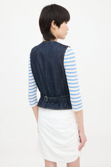 Dior Denim & Chambray Vest