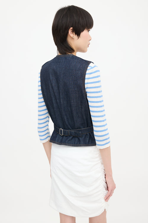 Dior Denim & Chambray Vest