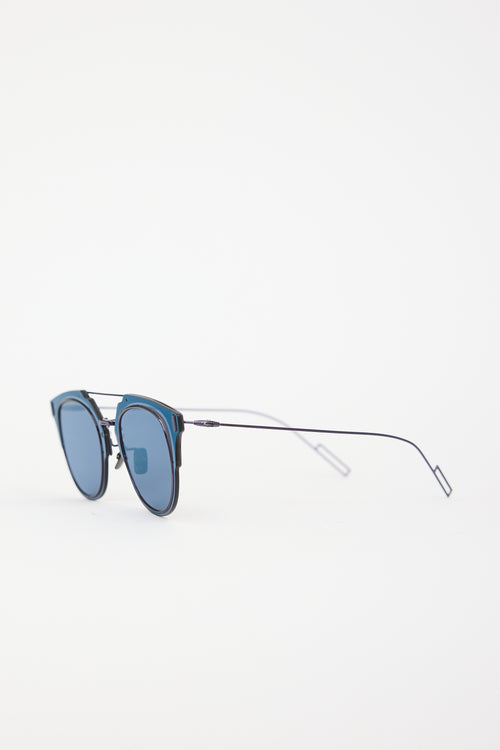 Dior Dior Composit 1.0 Mirrored Sunglasses