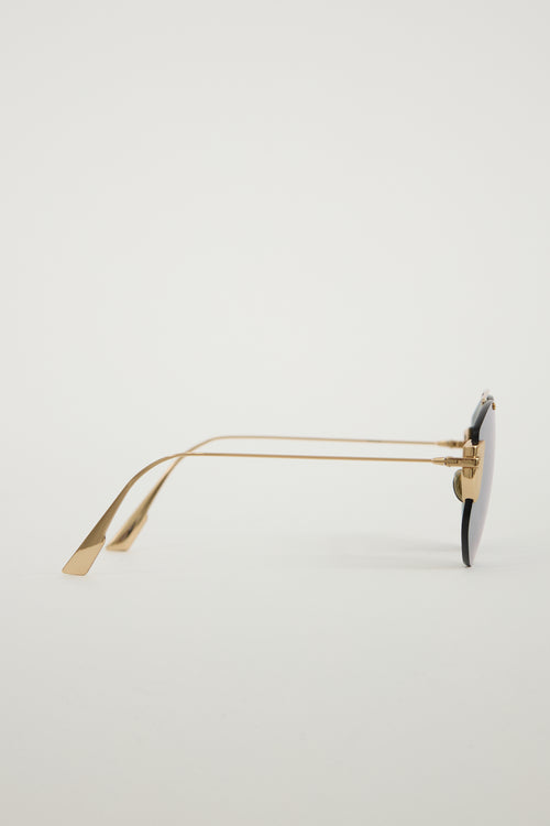 Dior DiorStronger 000DC Mirrored Sunglasses
