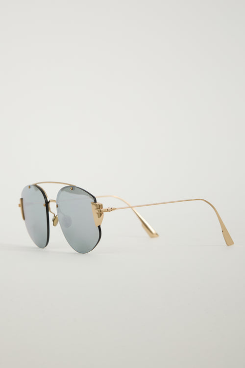 Dior DiorStronger 000DC Mirrored Sunglasses