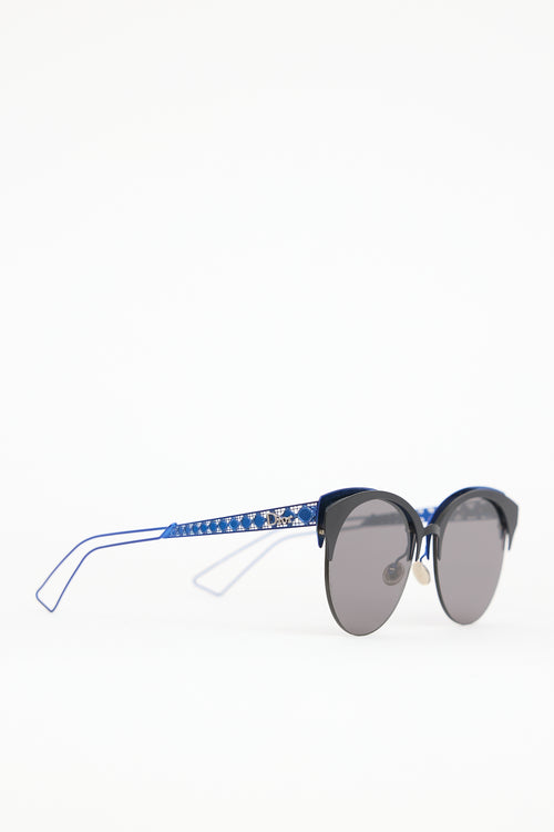 Dior Diorama Club Cannage Sunglasses