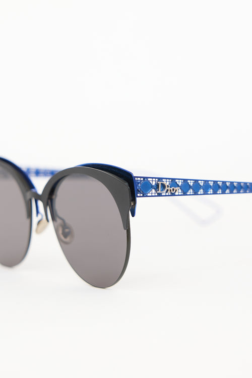 Dior Diorama Club Cannage Sunglasses