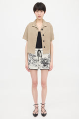 Dior Distressed Twill Shirt