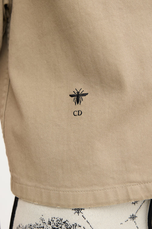 Dior Distressed Twill Shirt