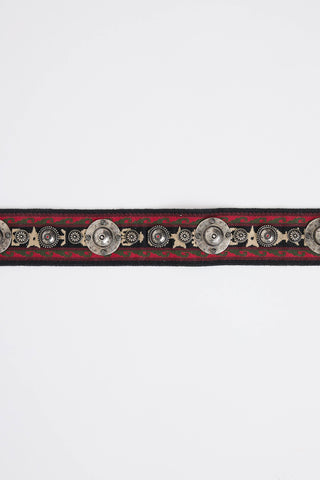 Dior Embroidered Studded Shoulder Strap