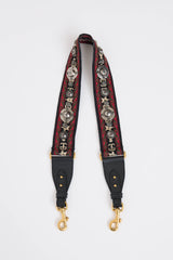 Dior Embroidered Studded Shoulder Strap