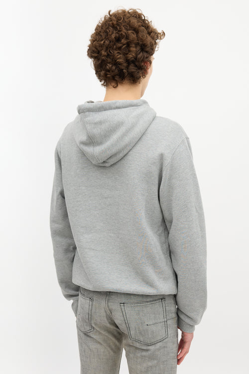 Dior Embroidered Logo Hoodie