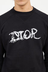 Dior Embroidered Logo Sweatshirt