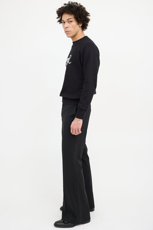 Dior Embroidered Logo Sweatshirt