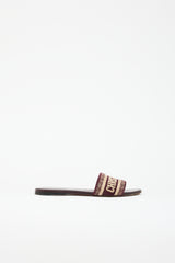 Dior Embroidered Dway Slide