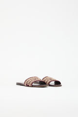 Dior Embroidered Dway Slide