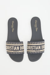 Dior Embroidered Dway Slide
