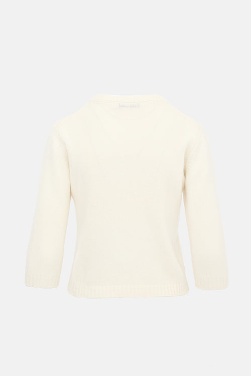 Dior Embroidered La Balance Sweater