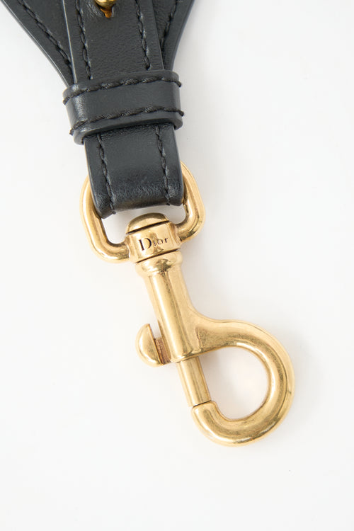 Dior Embroidered Logo Bag Strap