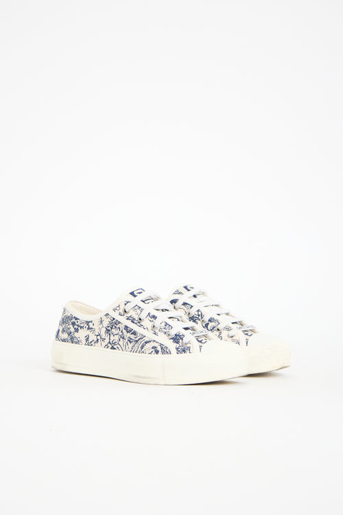 Dior Embroidered Walk'N'Dior Sneaker