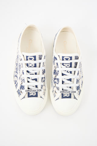 Dior Embroidered Walk'N'Dior Sneaker