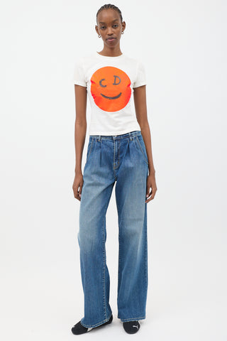 Dior FW 2001 Smiley Face T-Shirt