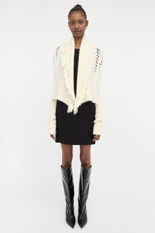 Dior Fall 1999 Mohair Cardigan