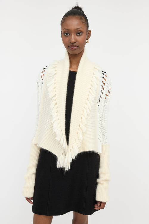 Dior Fall 1999 Mohair Cardigan