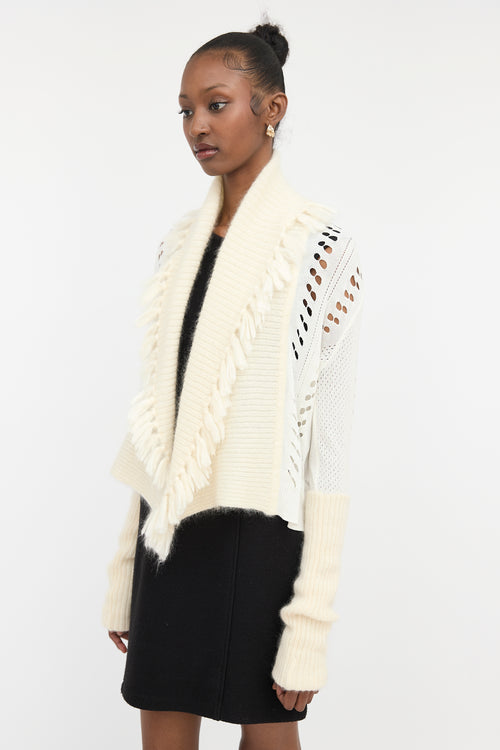 Dior Fall 1999 Mohair Cardigan
