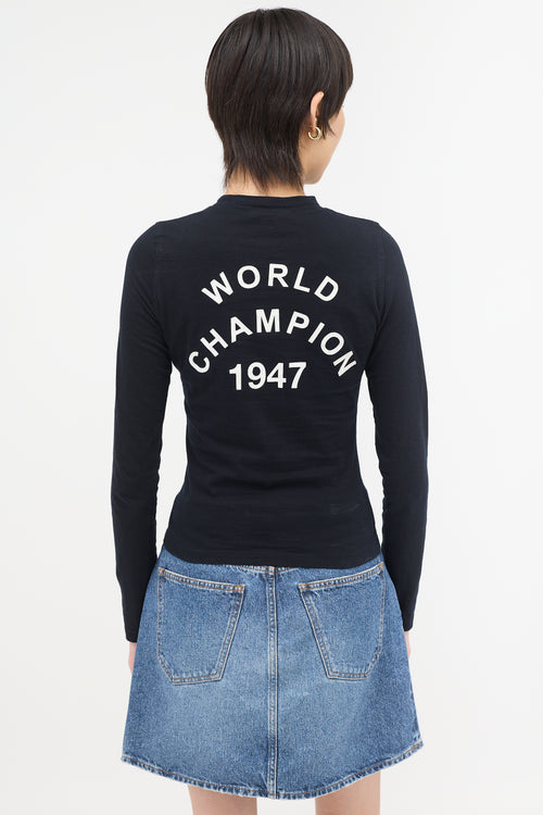 Dior FW 2001 J'Adore Long Sleeve T-Shirt
