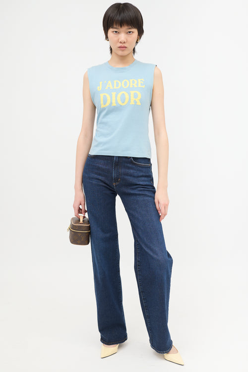 Dior FW 2001 J'Adore Tank Top