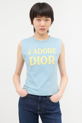 Dior FW 2001 J'Adore Tank Top