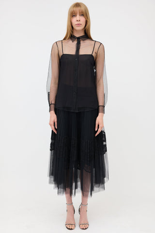Dior Fall 2020 Mesh Shirt