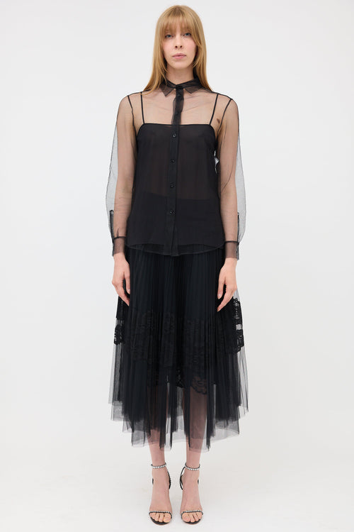 Dior Fall 2020 Mesh Shirt