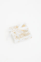 Dior Faux Pearl Charm CD Drop Earrings