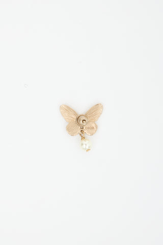 Dior Faux Pearl Tribales Single Earring