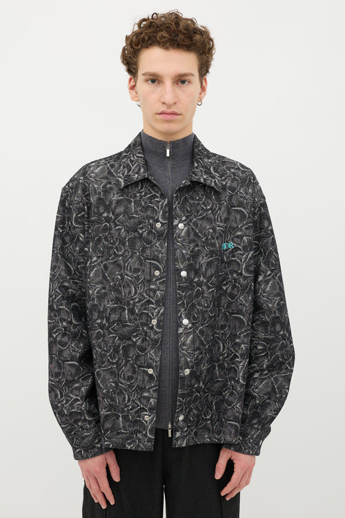 Dior Floral Jacquard Shirt